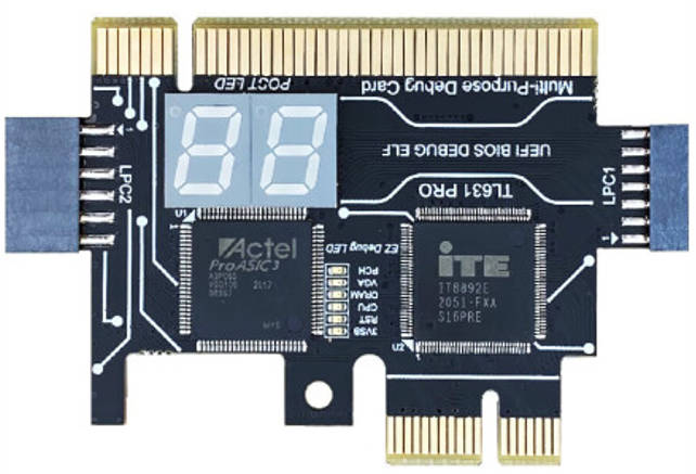 Motherboard Diagnostic Card Instructions